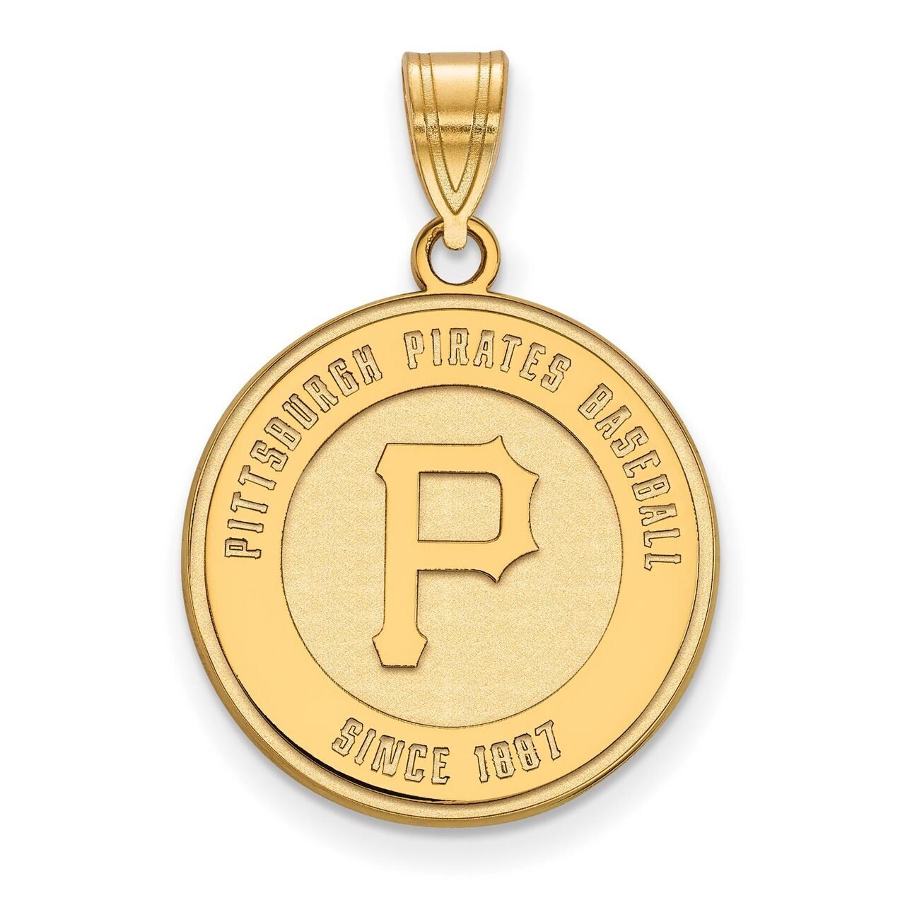 Pittsburgh Pirates Large Pendant 14k Yellow Gold 4Y026PIR, MPN: 4Y026PIR, 886774877938