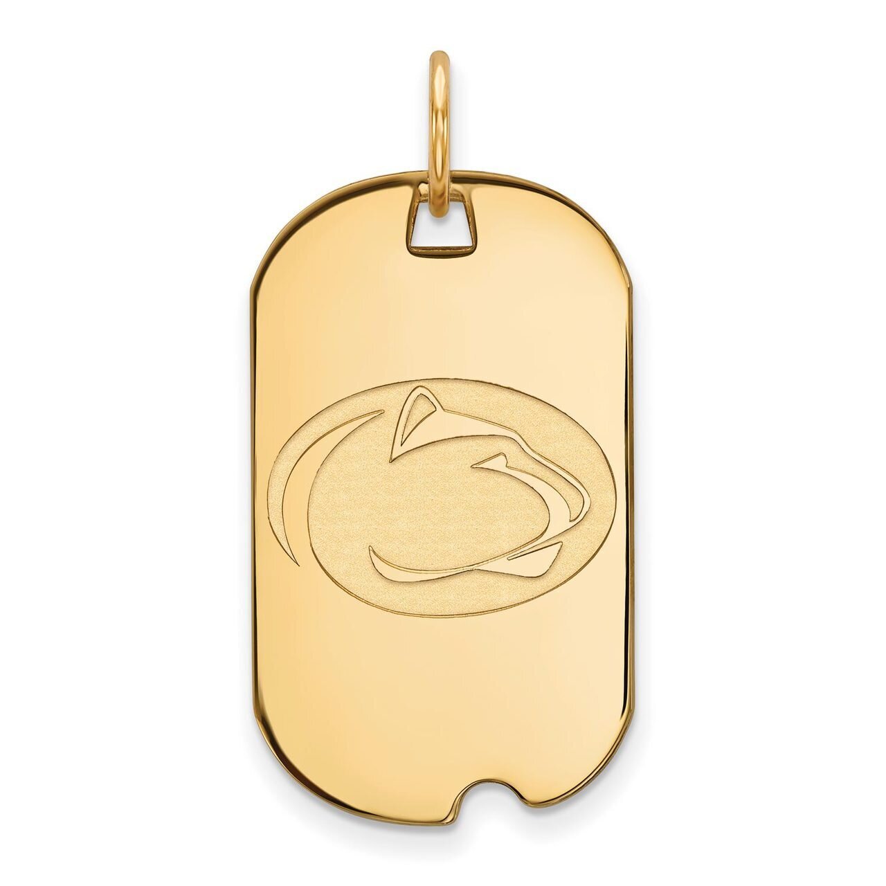 Penn State University Small Dog Tag 14k Yellow Gold 4Y030PSU, MPN: 4Y030PSU, 886774879093