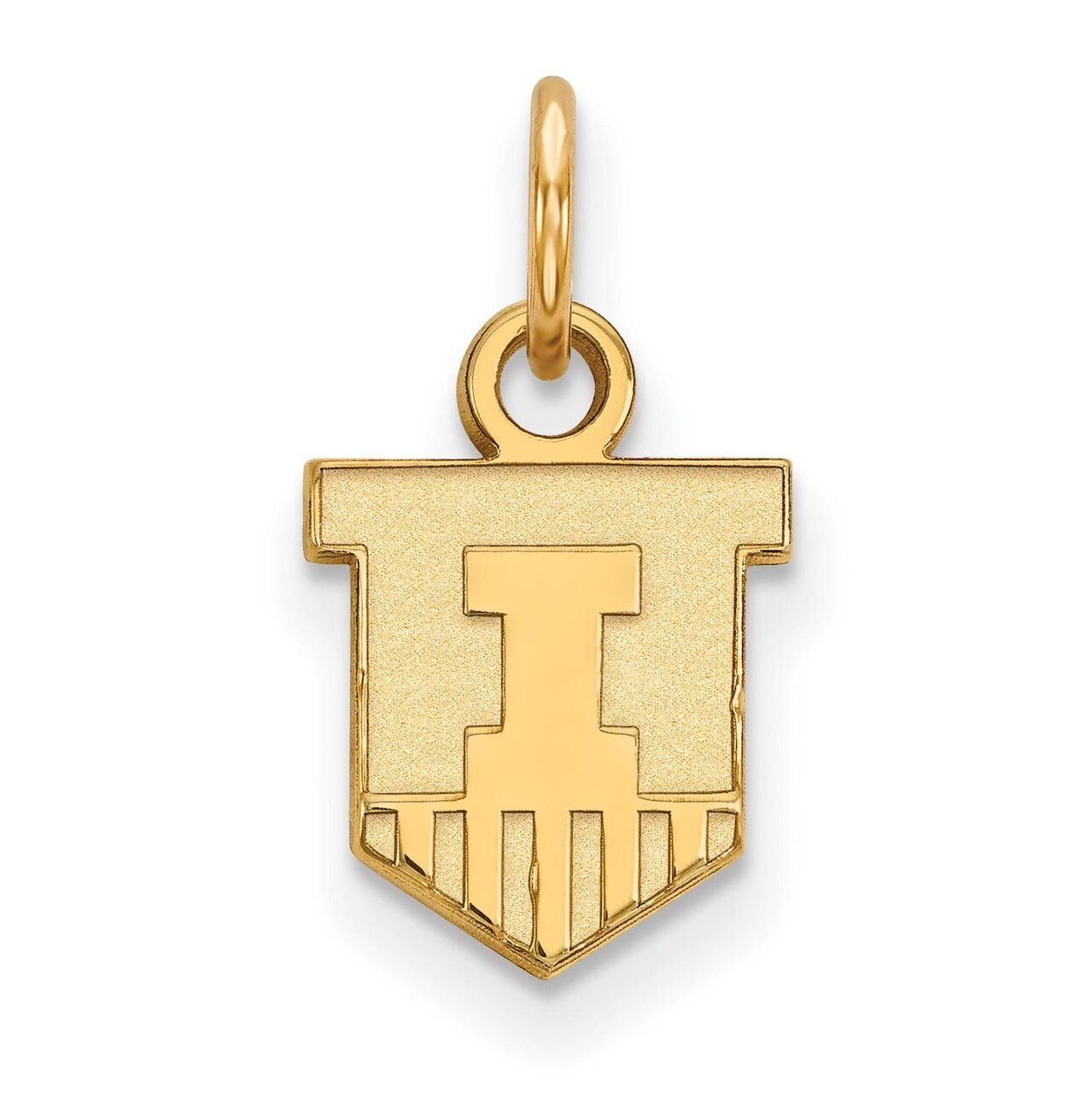 University of Illinois x-Small Pendant 14k Yellow Gold 4Y043UIL, MPN: 4Y043UIL, 886774881737