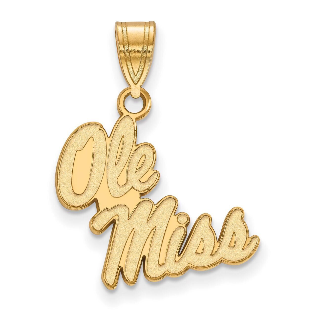 University of Mississippi Medium Pendant 14k Yellow Gold 4Y045UMS, MPN: 4Y045UMS, 886774882598