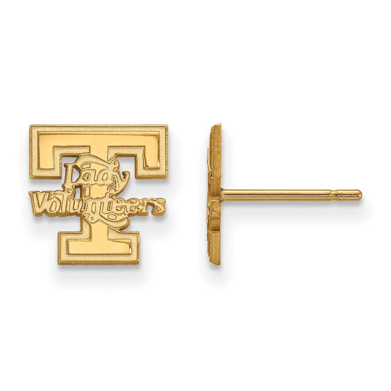 University of Tennessee x-Small Post Earring 14k Yellow Gold 4Y049UTN, MPN: 4Y049UTN, 886774883694