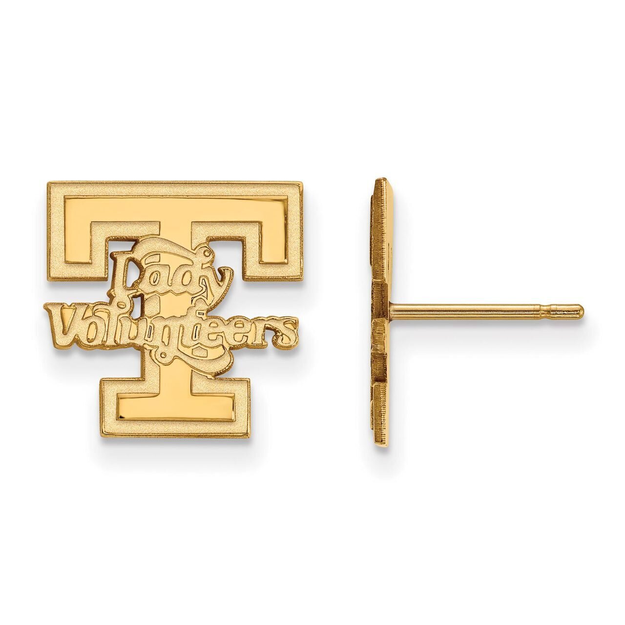 University of Tennessee Small Post Earring 14k Yellow Gold 4Y050UTN