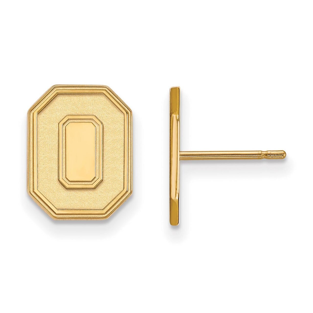 Ohio State University Small Post Earring 14k Yellow Gold 4Y052OSU, MPN: 4Y052OSU, 886774884370