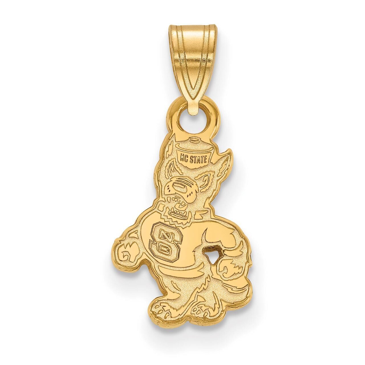 North Carolina State University Small Pendant 14k Yellow Gold 4Y060NCS, MPN: 4Y060NCS, 886774885704