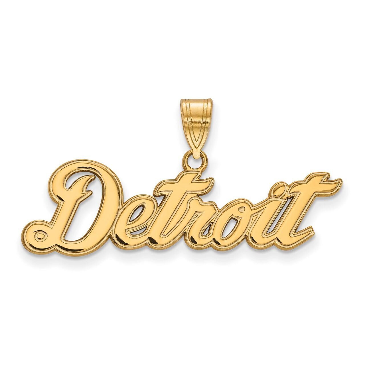 Detroit Tigers Large Pendant 14k Yellow Gold 4Y060TIG, MPN: 4Y060TIG, 886774885759