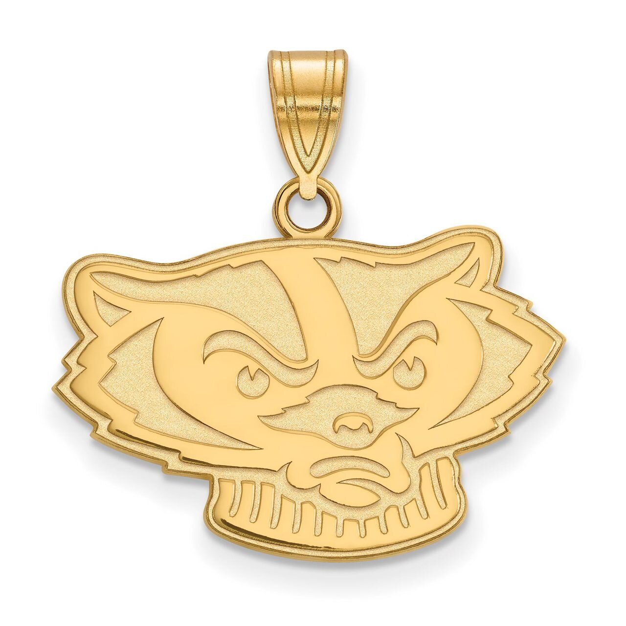 University of Wisconsin Medium Pendant 14k Yellow Gold 4Y060UWI, MPN: 4Y060UWI, 886774885841