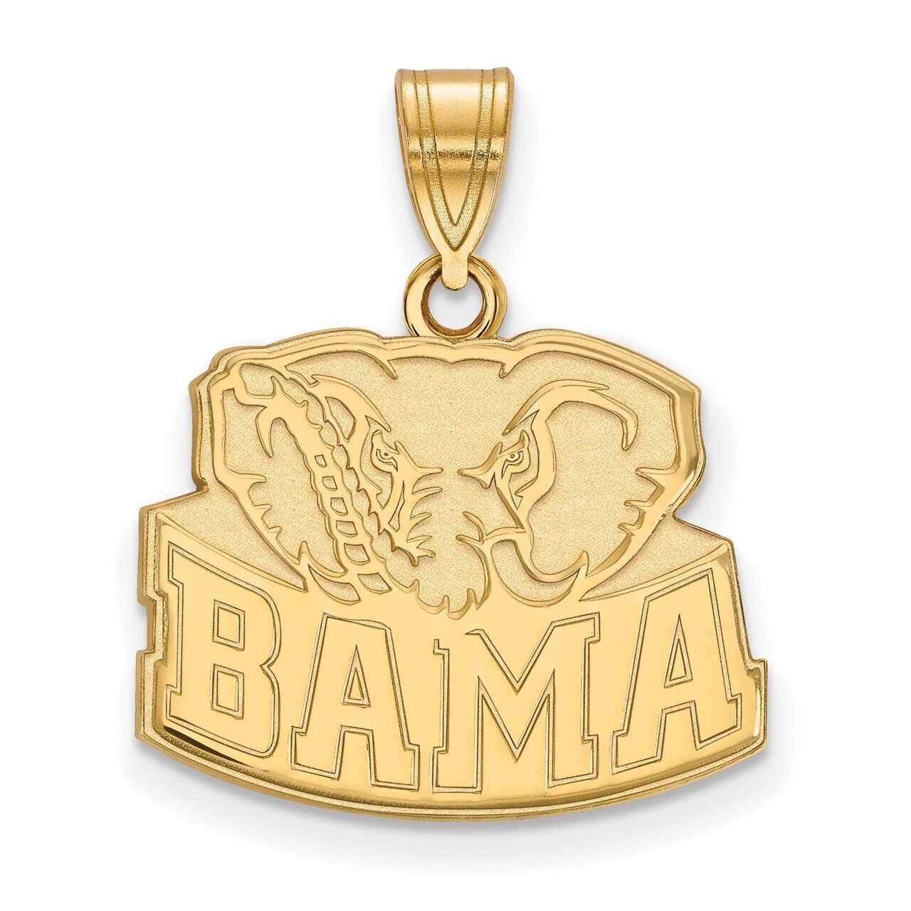 University of Alabama Medium Pendant 14k Yellow Gold 4Y075UAL, MPN: 4Y075UAL, 886774888279