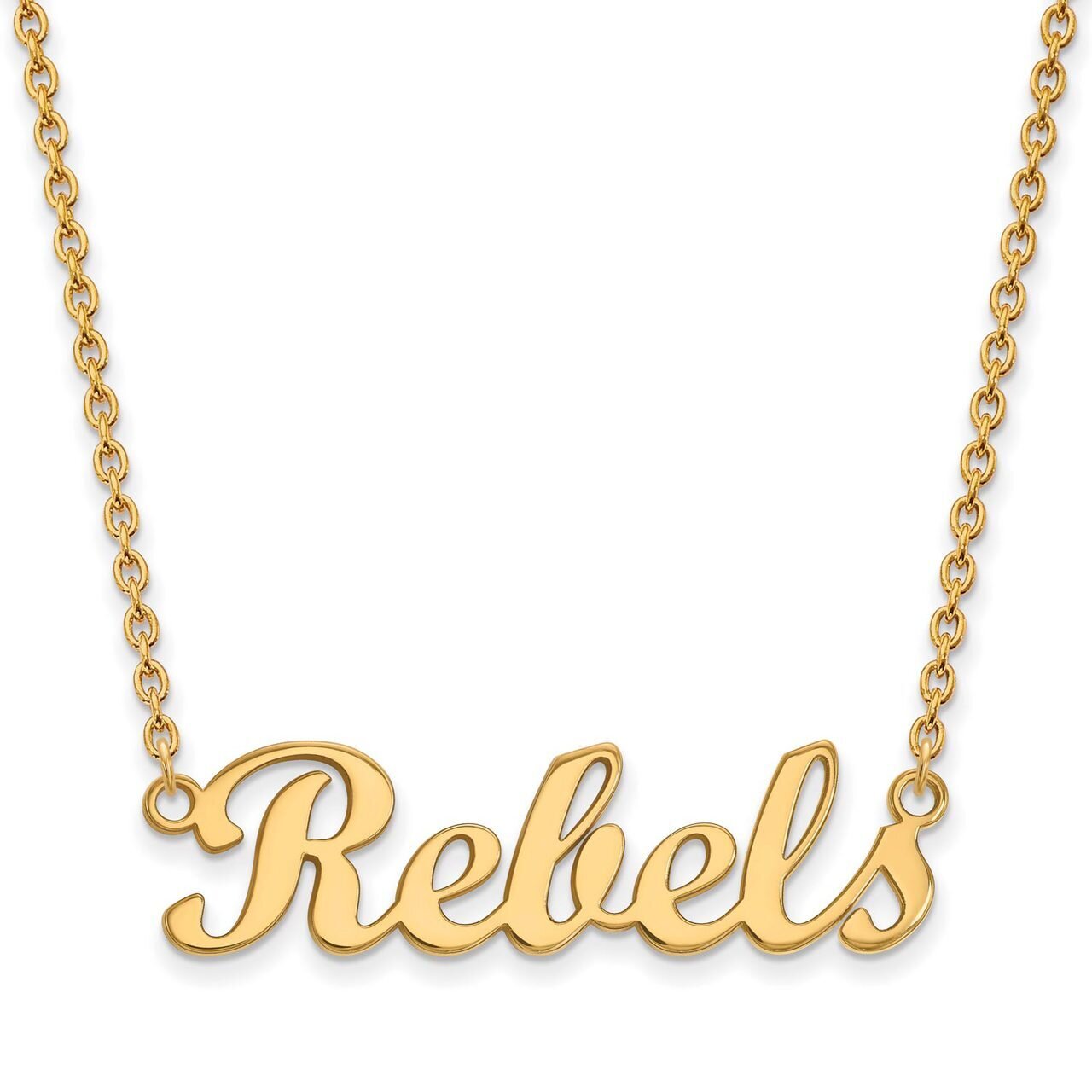 University of Mississippi Small Pendant 14k Yellow Gold 4Y075UMS, MPN: 4Y075UMS, 886774822761