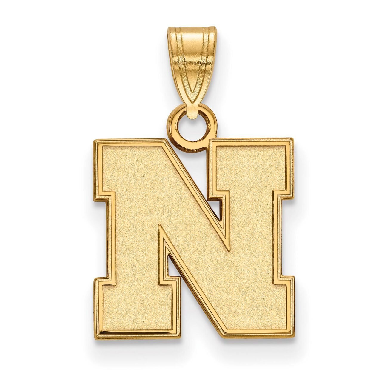 University of Nebraska Small Pendant 14k Yellow Gold 4Y084UNE, MPN: 4Y084UNE, 886774888859