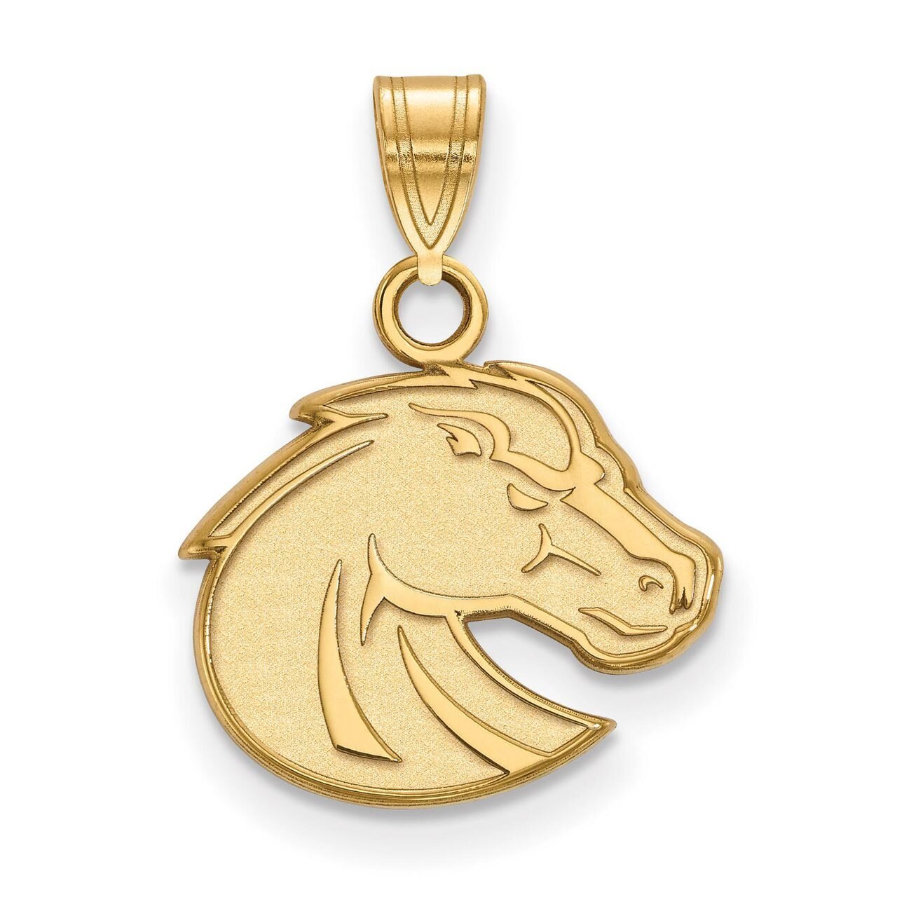 Boise State University Small Pendant Gold-plated Silver GP001BOS
