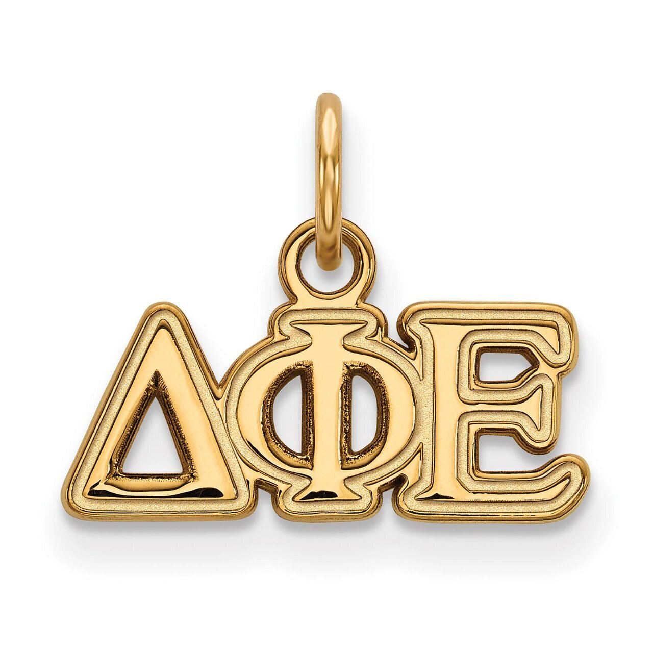 Delta Phi Epsilon Extra Small Pendant Gold-plated Silver GP001DPH, MPN: GP001DPH, 886774889573