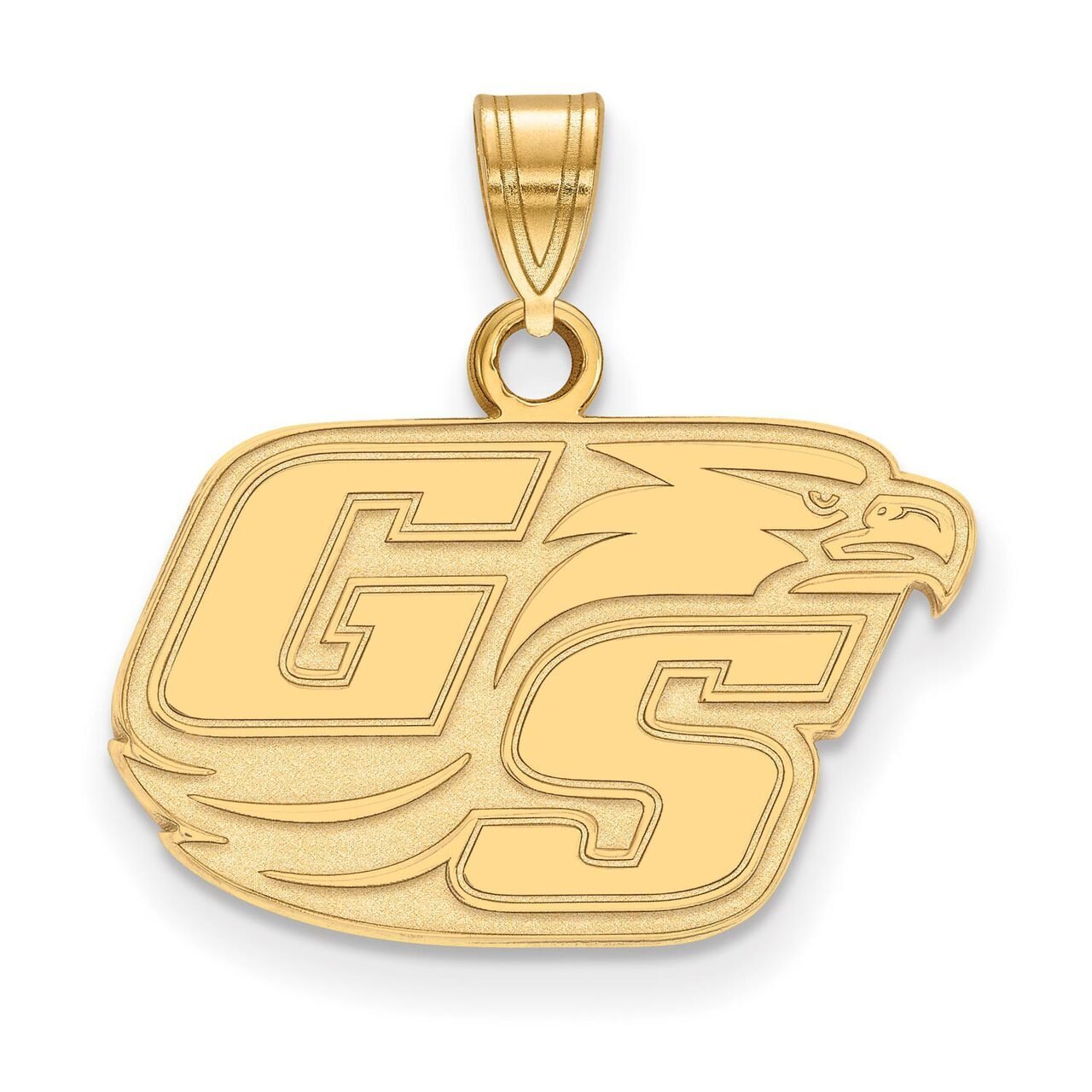 Georgia Southern University Small Pendant Gold-plated Silver GP001GSU