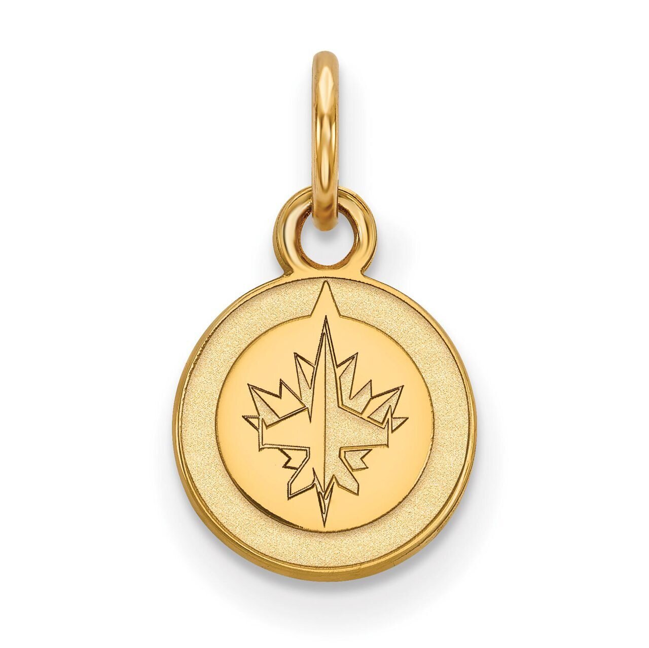 Winnipeg Jets x-Small Pendant Gold-plated Silver GP001JTS, MPN: GP001JTS, 886774889986