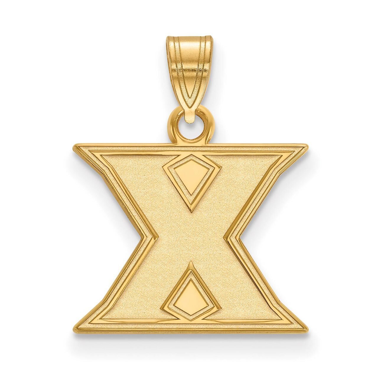 Xavier University Small Pendant Gold-plated Silver GP001XU