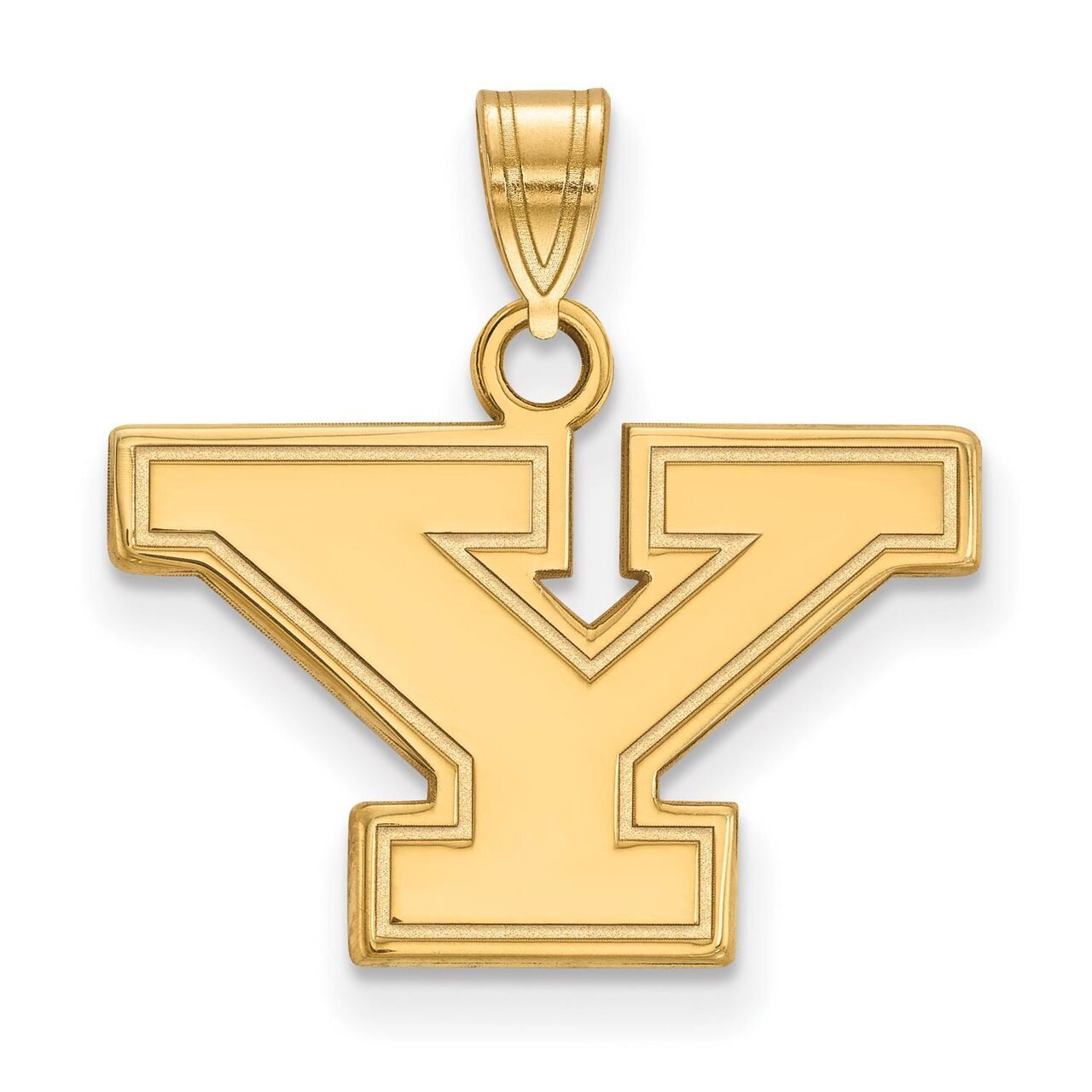 Youngstown State University Small Pendant Gold-plated Silver GP001YSU