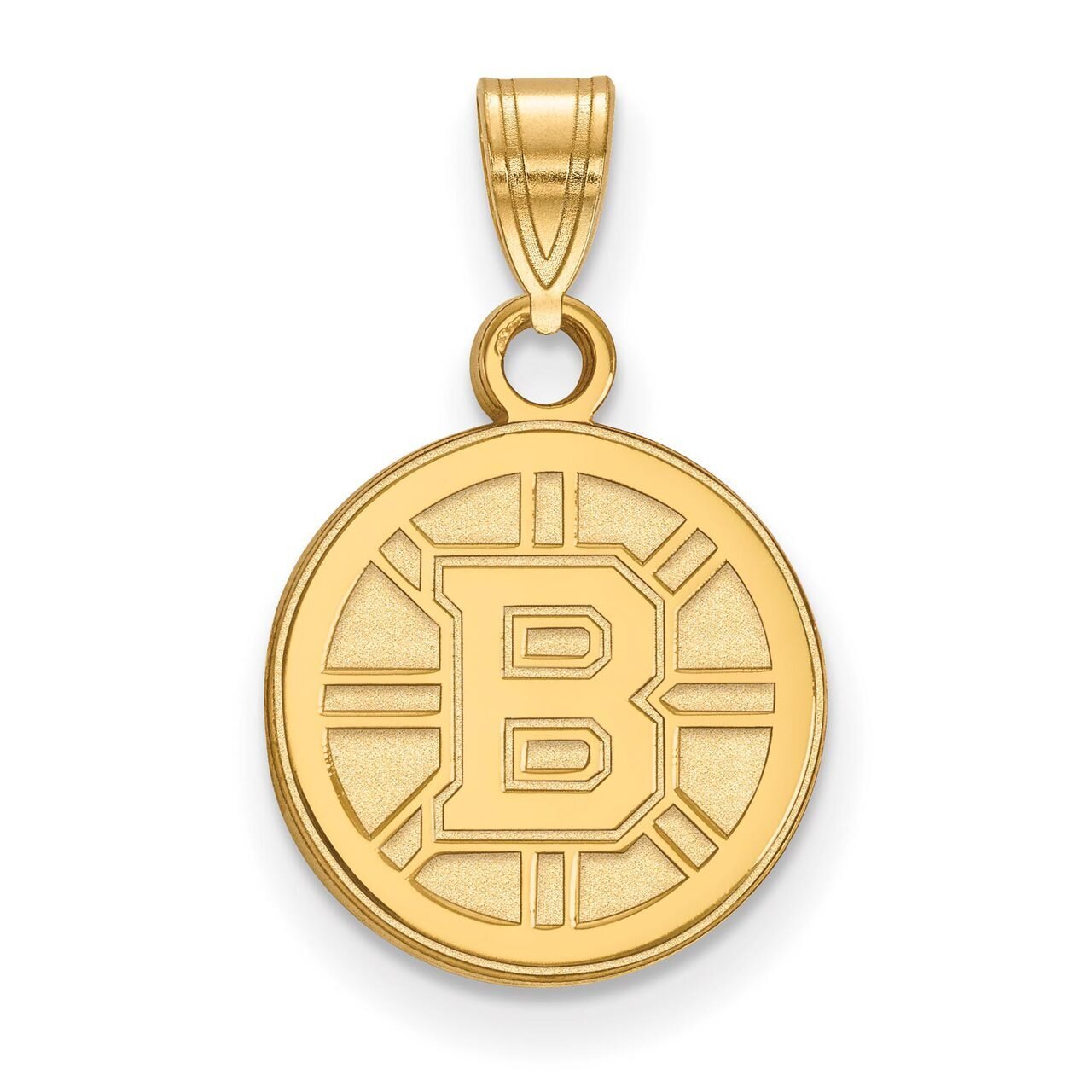 Boston Bruins Small Pendant Gold-plated Silver GP002BRI