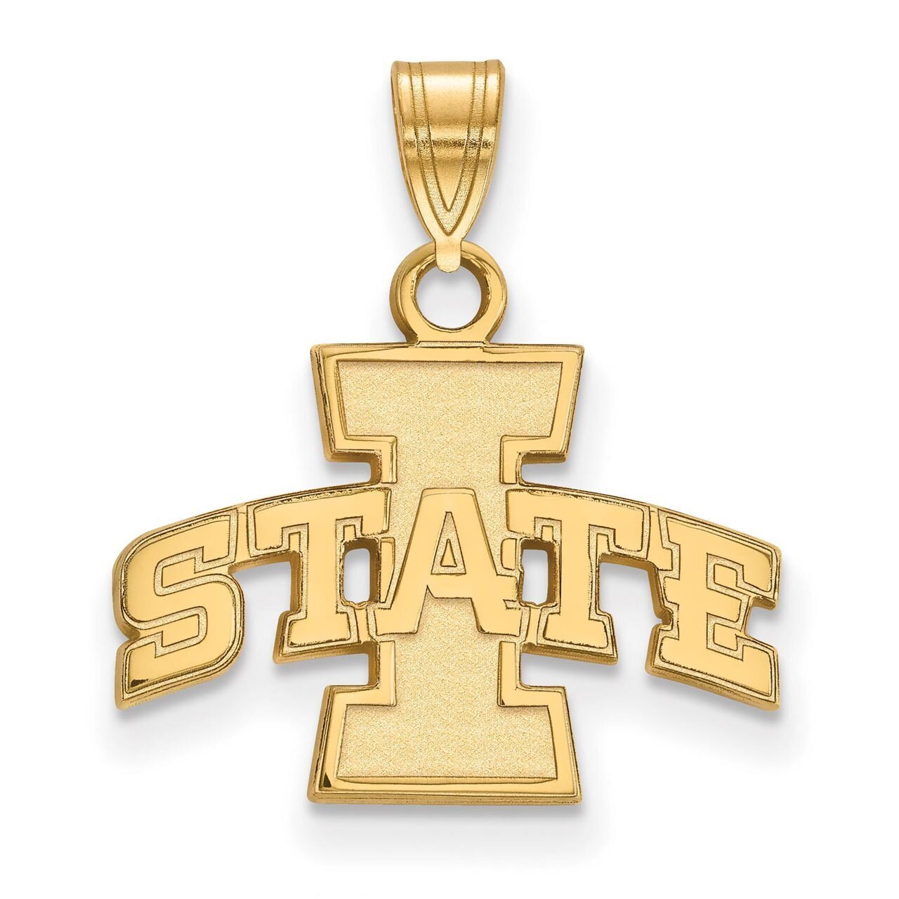 Iowa State University Small Pendant Gold-plated Silver GP002IAS, MPN: GP002IAS, 886774892726