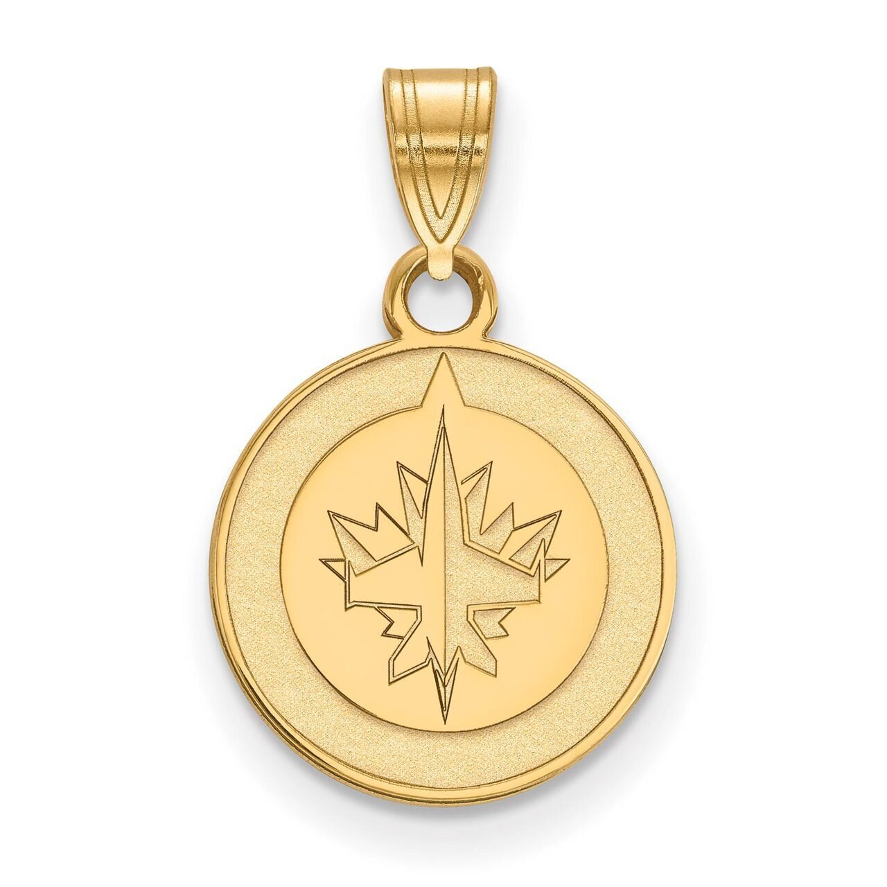 Winnipeg Jets Small Pendant Gold-plated Silver GP002JTS, MPN: GP002JTS, 886774740720