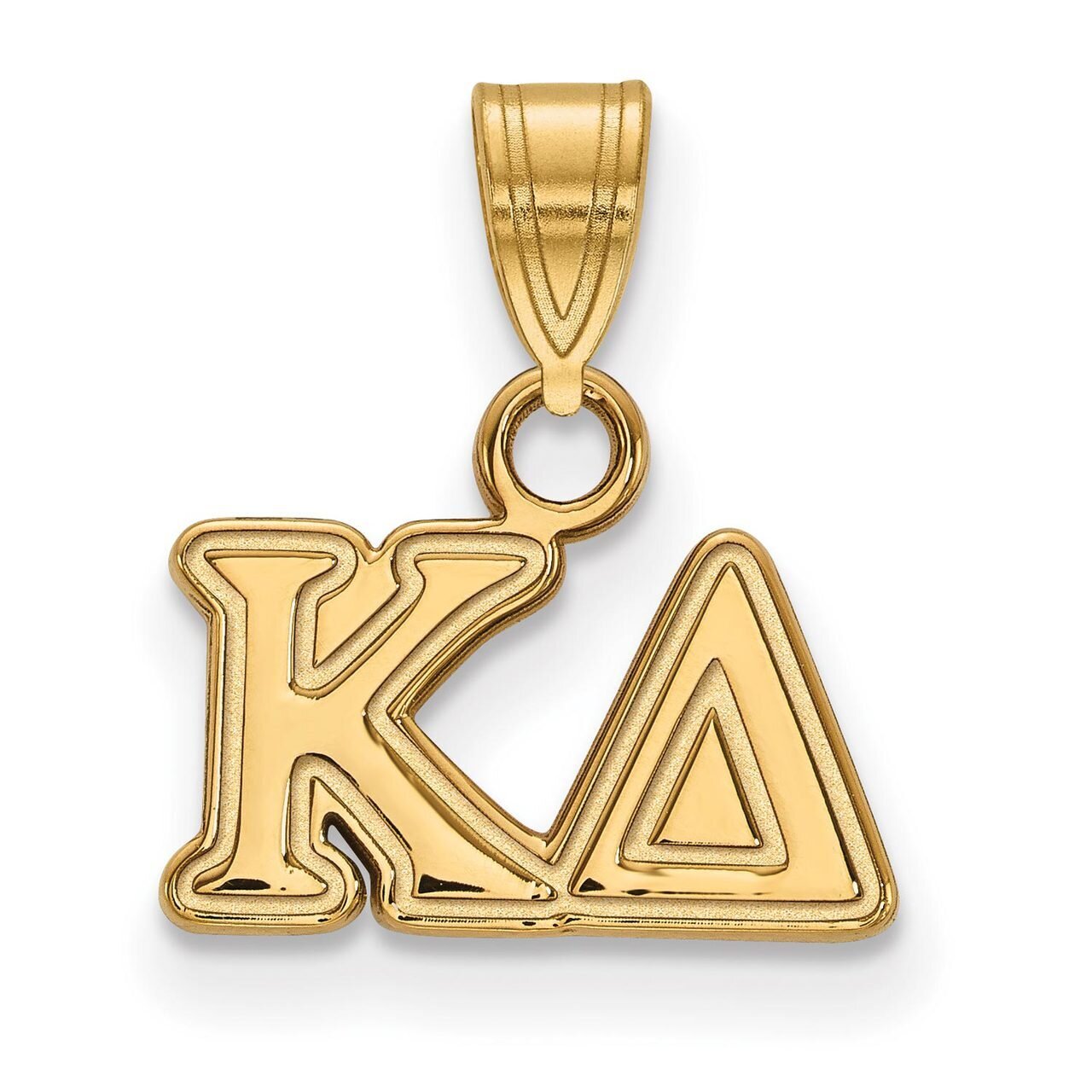 Kappa Delta Small Pendant Gold-plated Silver GP002KD