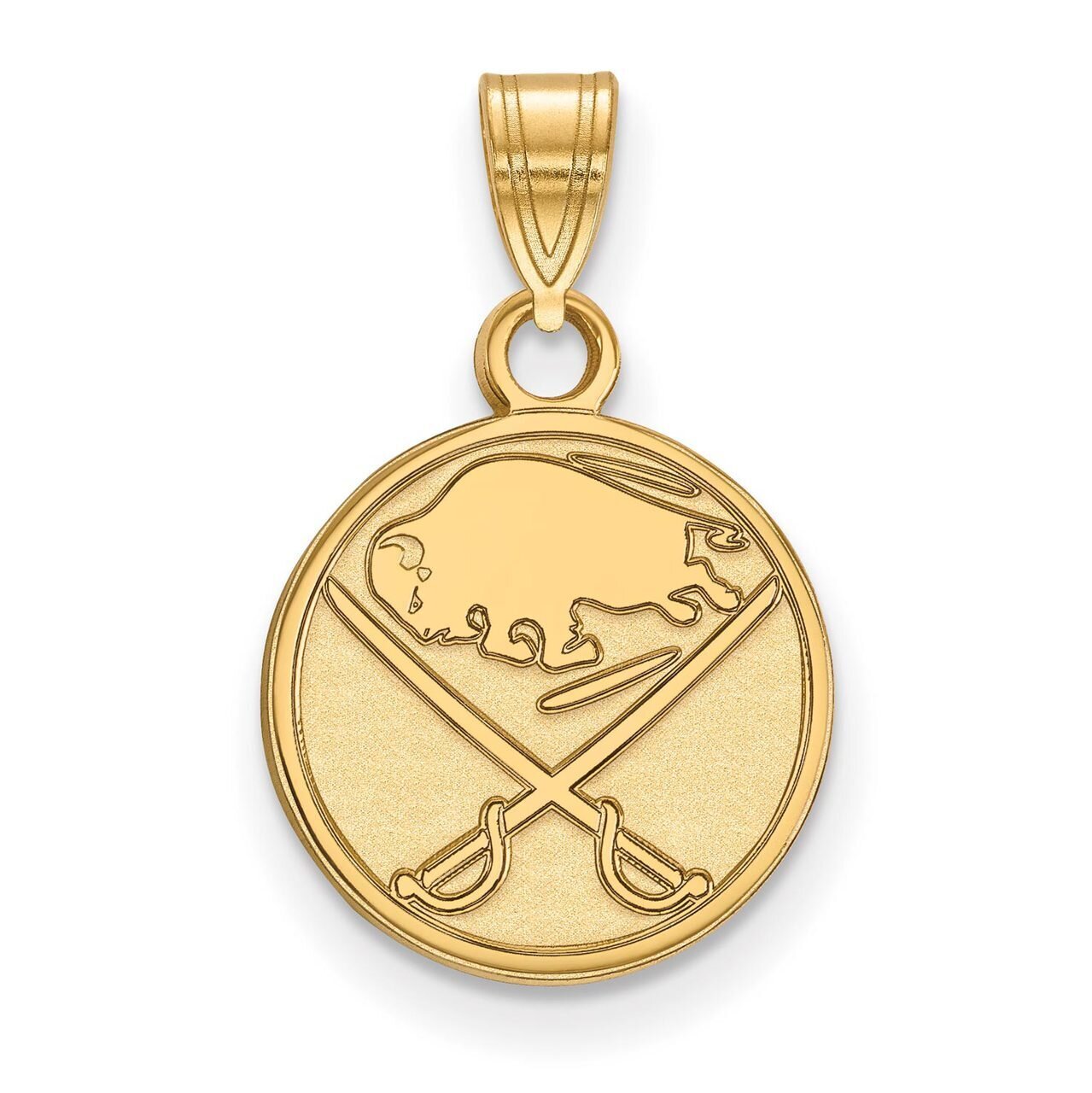 Buffalo Sabres Small Pendant Gold-plated Silver GP002SAB, MPN: GP002SAB, 886774740836