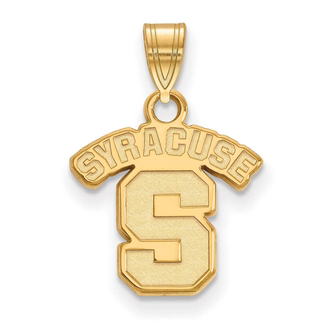 Syracuse University Small Pendant Gold-plated Silver GP002SYU