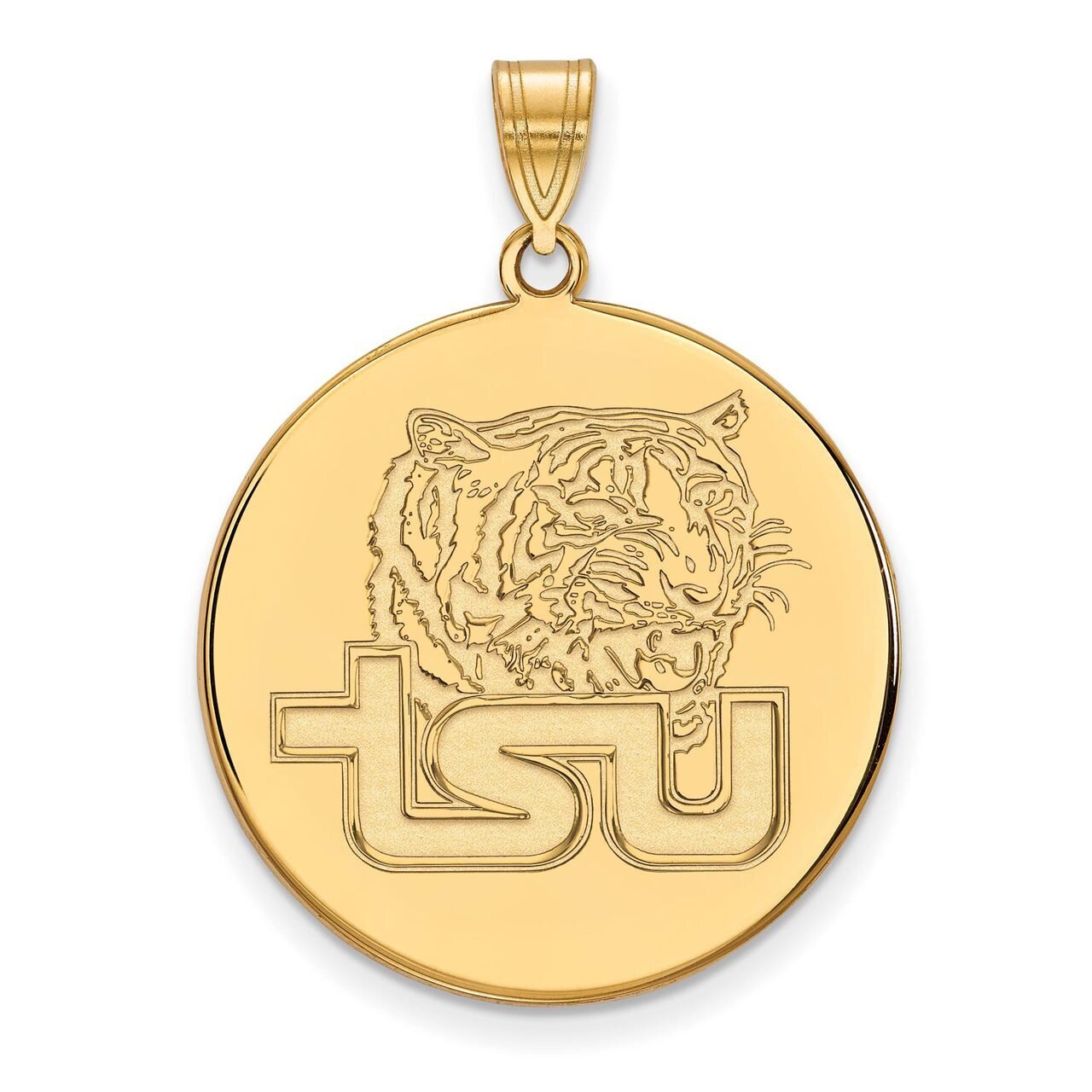 Tennessee State University x-Large Disc Pendant Gold-plated Silver GP002TES, MPN: GP002TES, 8867748…