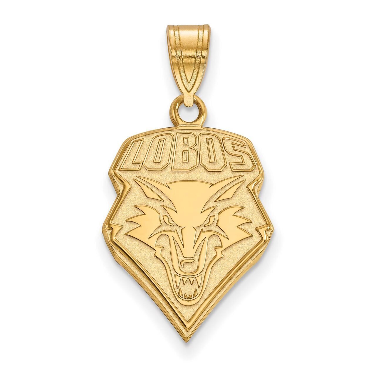 University of New Mexico Large Pendant Gold-plated Silver GP002UNM, MPN: GP002UNM, 886774894201