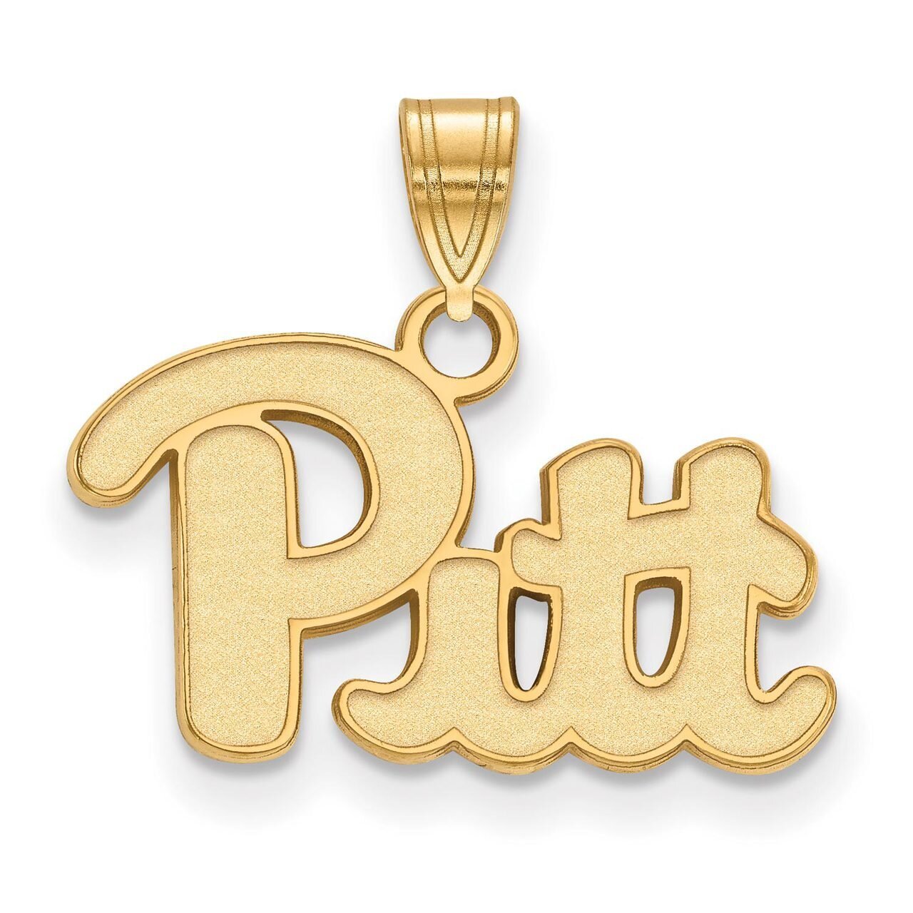 University of Pittsburgh Small Pendant Gold-plated Silver GP002UPI