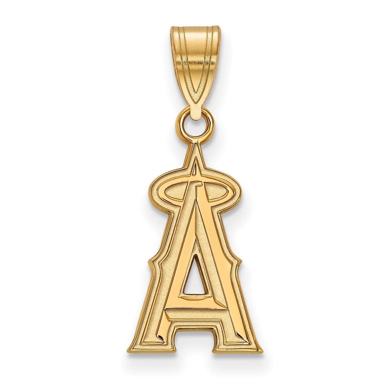 Los Angeles Angels Medium Pendant Gold-plated Silver GP003ANG, MPN: GP003ANG, 886774894829