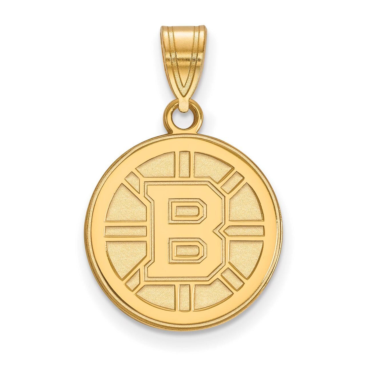 Boston Bruins Medium Pendant Gold-plated Silver GP003BRI, MPN: GP003BRI, 886774740911