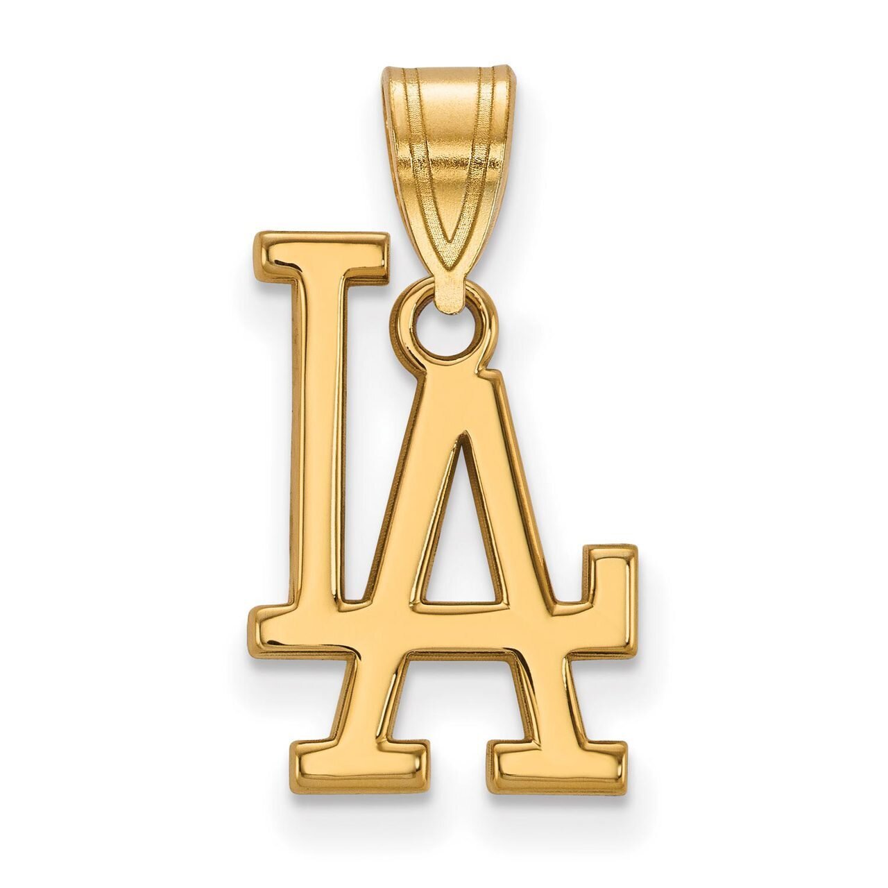 Los Angeles Dodgers Medium Pendant Gold-plated Silver GP003DOD