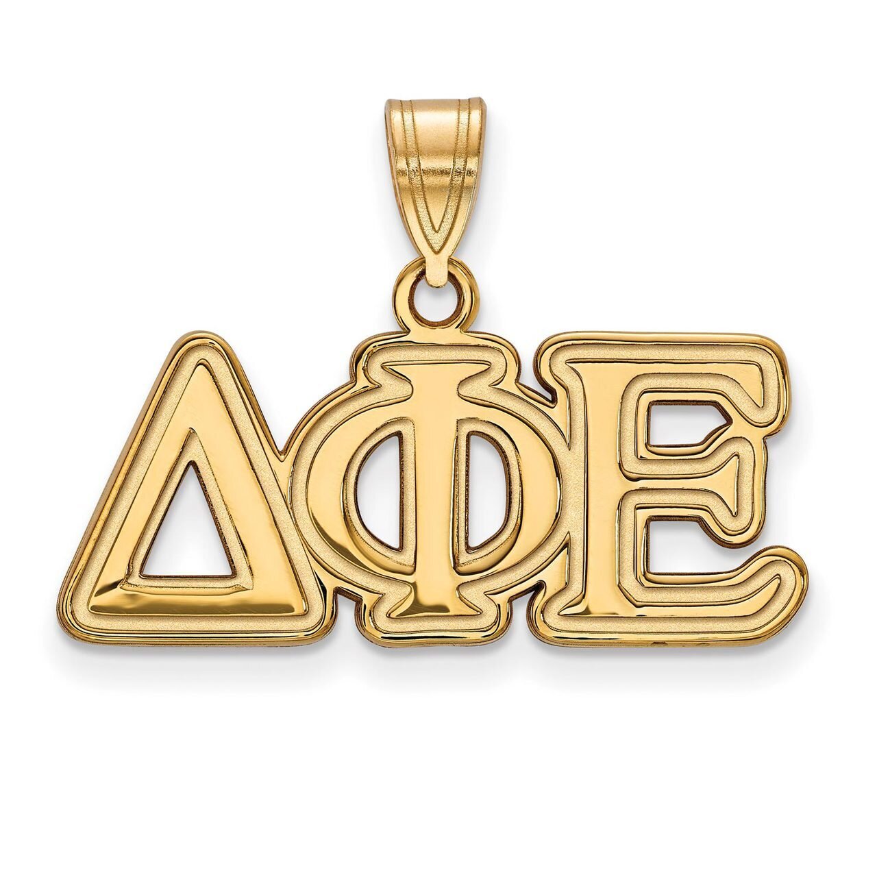 Delta Phi Epsilon Medium Pendant Gold-plated Silver GP003DPH, MPN: GP003DPH, 886774895246