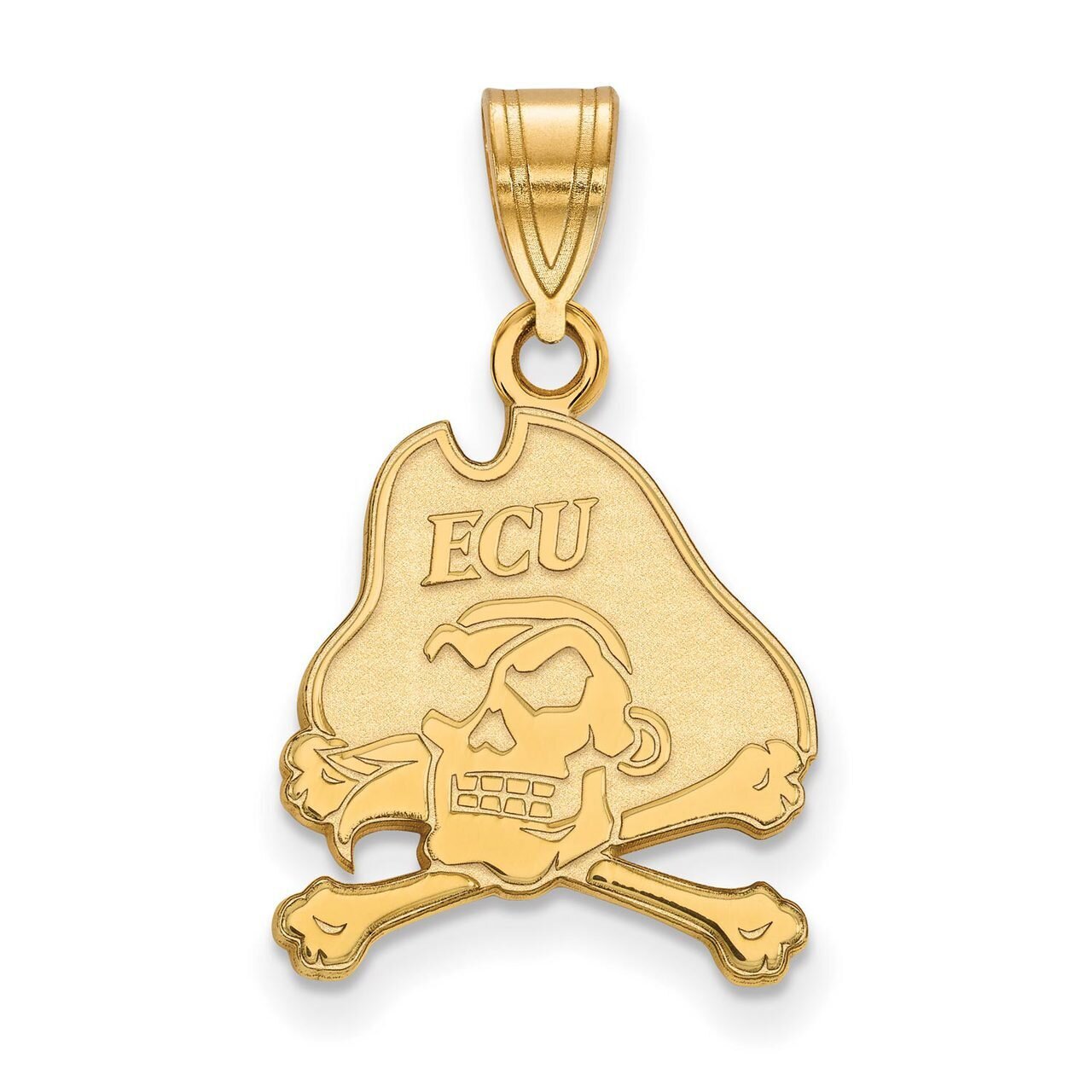 East Carolina University Medium Pendant Gold-plated Silver GP003ECU, MPN: GP003ECU, 886774895291
