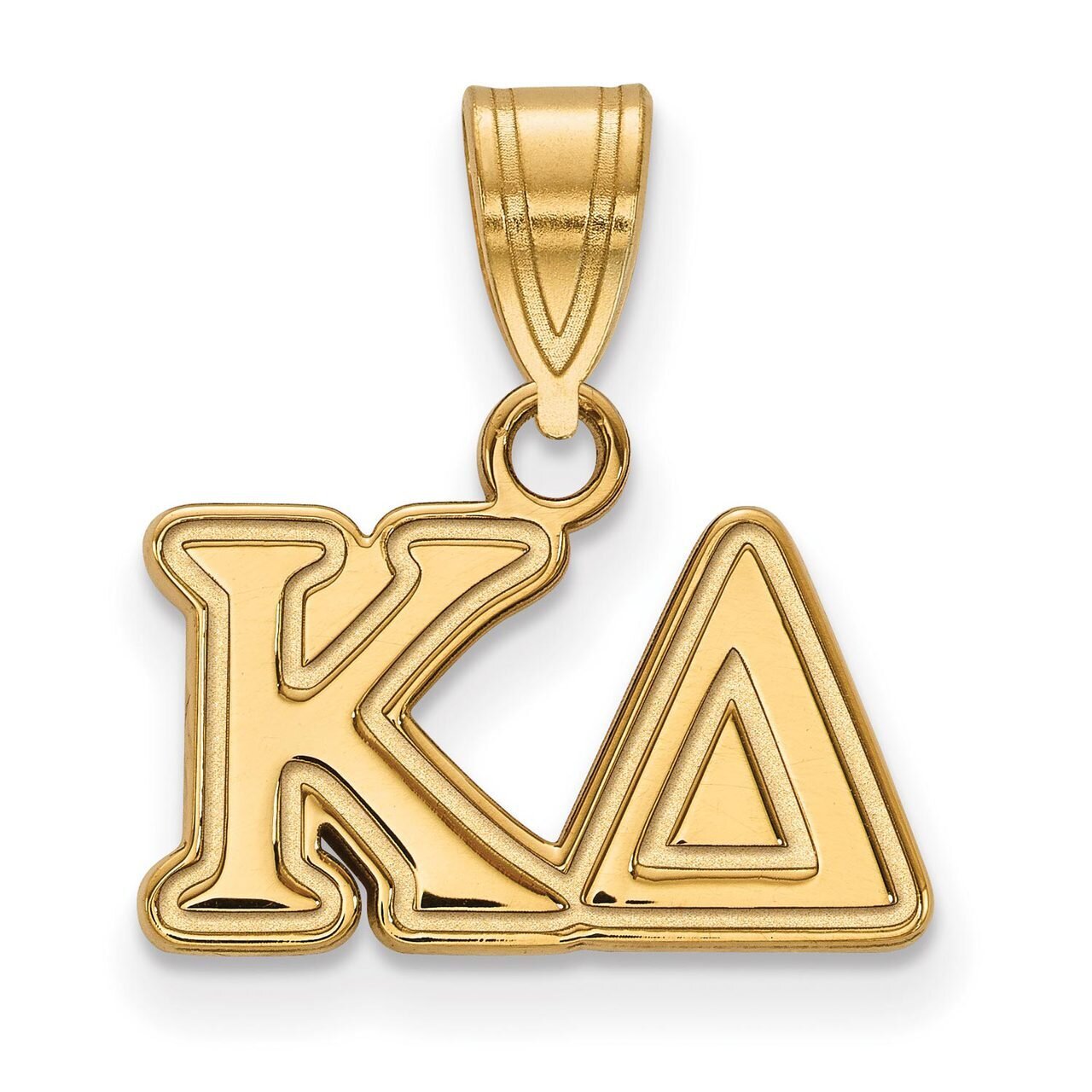 Kappa Delta Medium Pendant Gold-plated Silver GP003KD