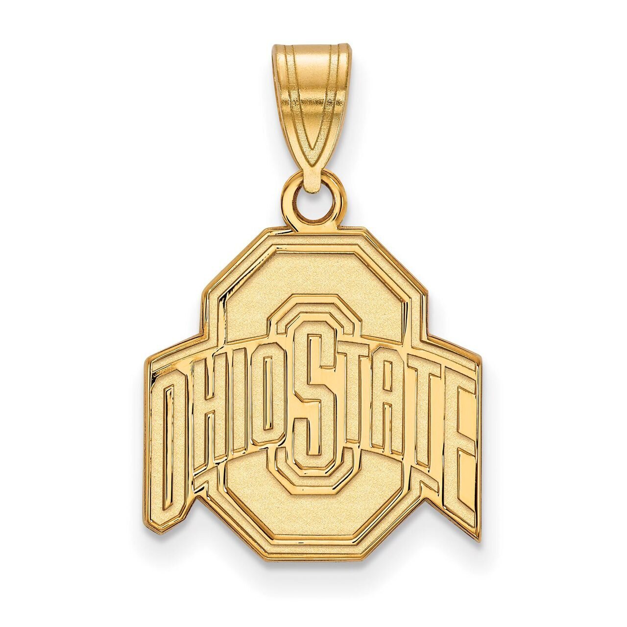 Ohio State University Medium Pendant Gold-plated Silver GP003OSU
