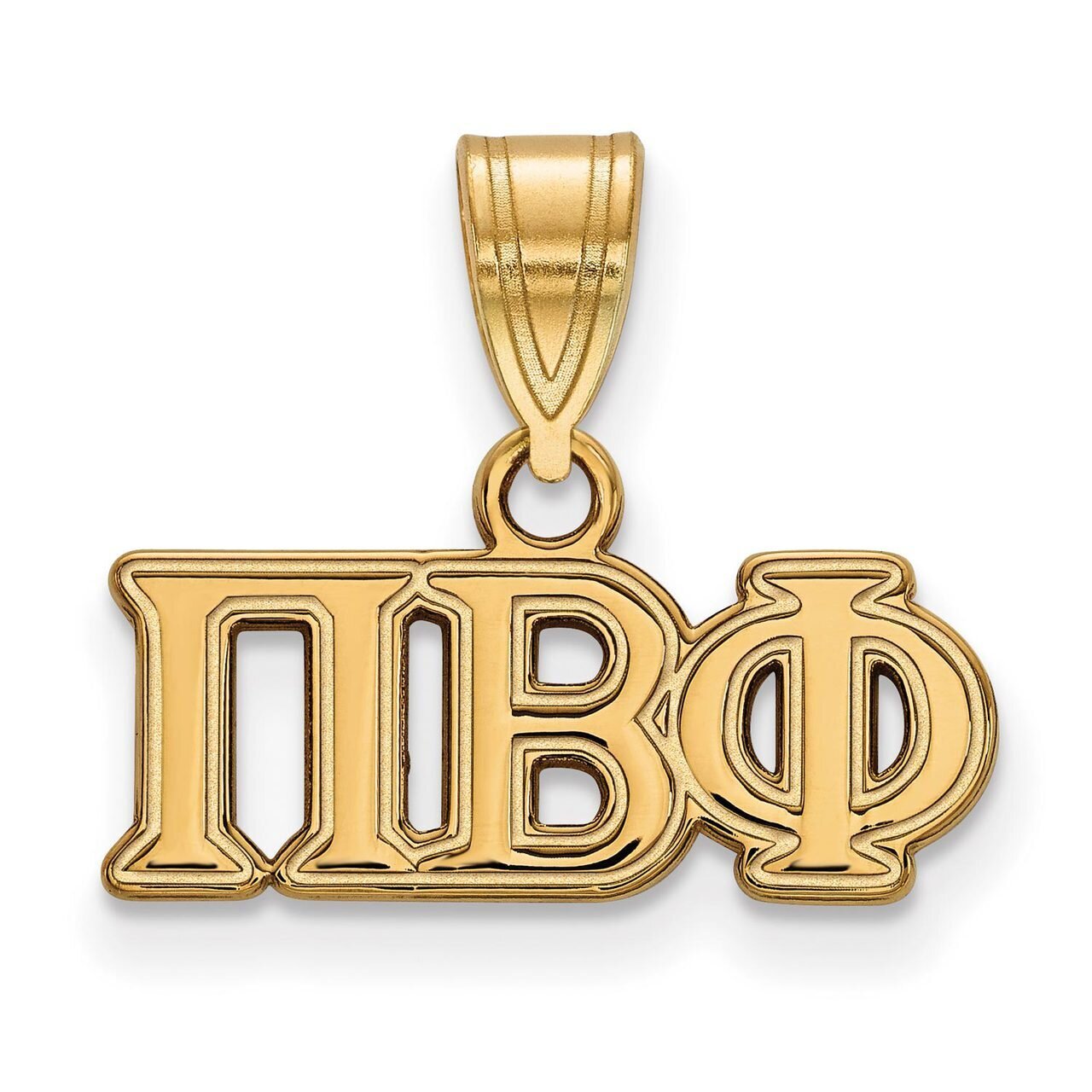 Pi Beta Phi Medium Pendant Gold-plated Silver GP003PBP, MPN: GP003PBP, 886774896021