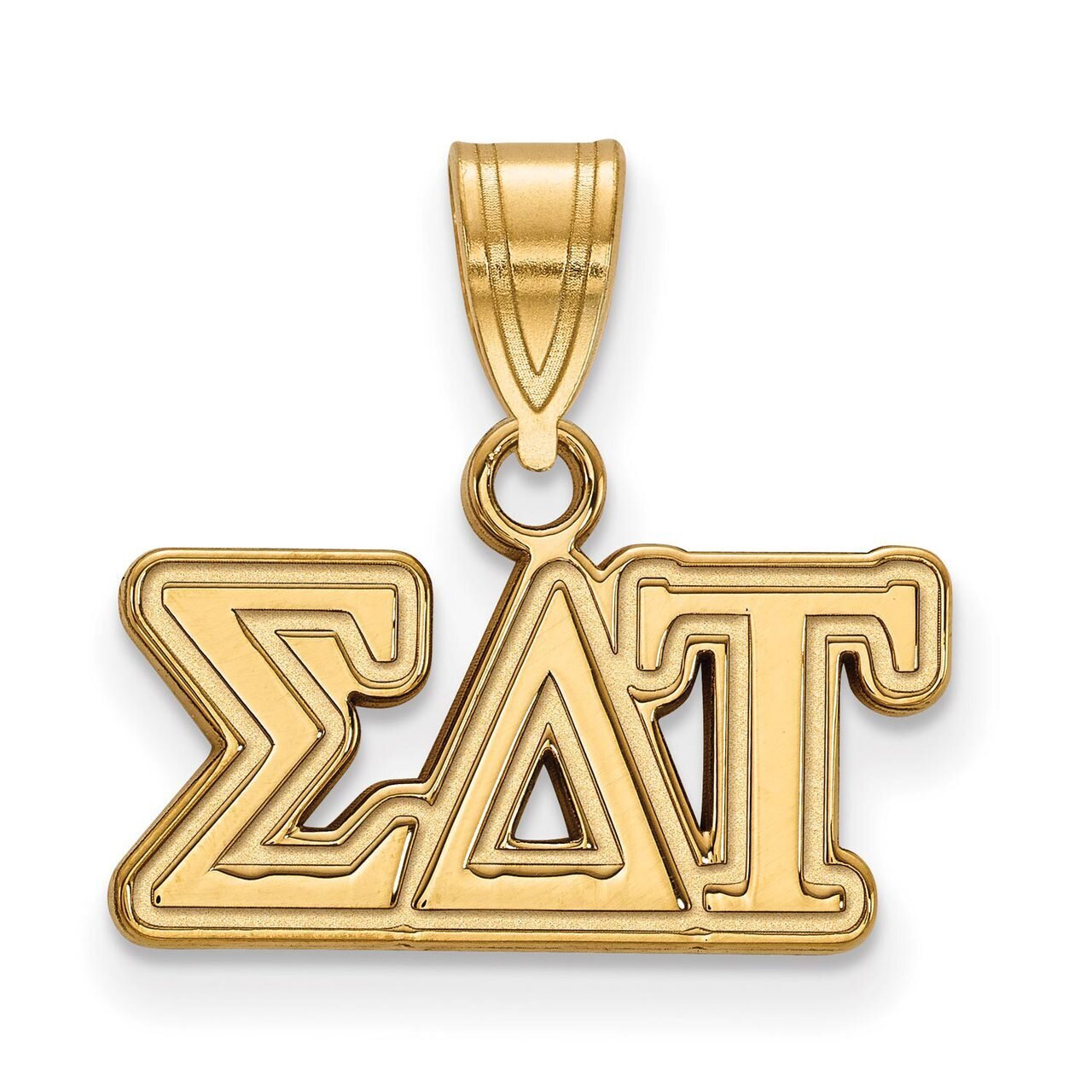 Sigma Delta Tau Medium Pendant Gold-plated Silver GP003SDT, MPN: GP003SDT, 886774896267