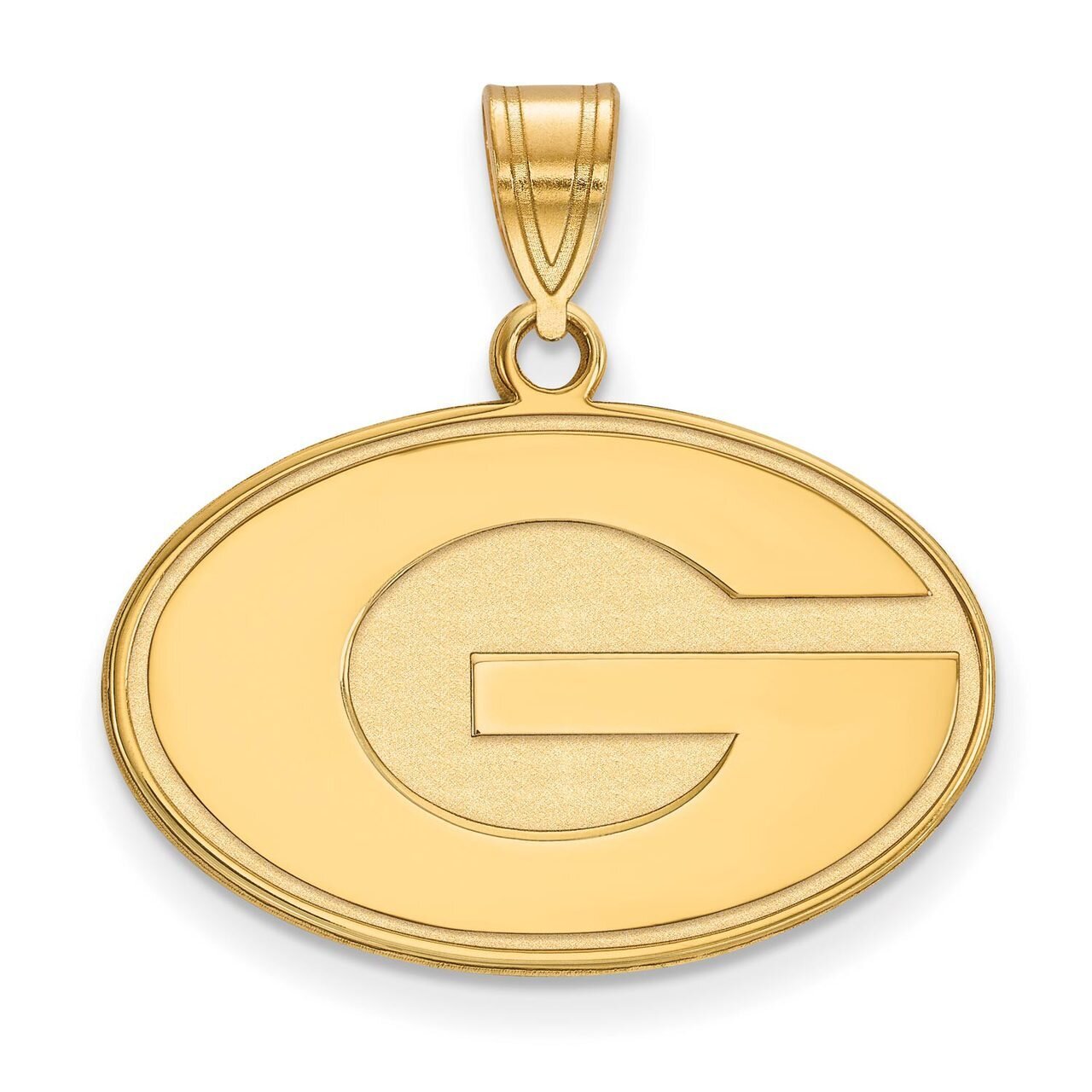 University of Georgia Medium Pendant Gold-plated Silver GP003UGA