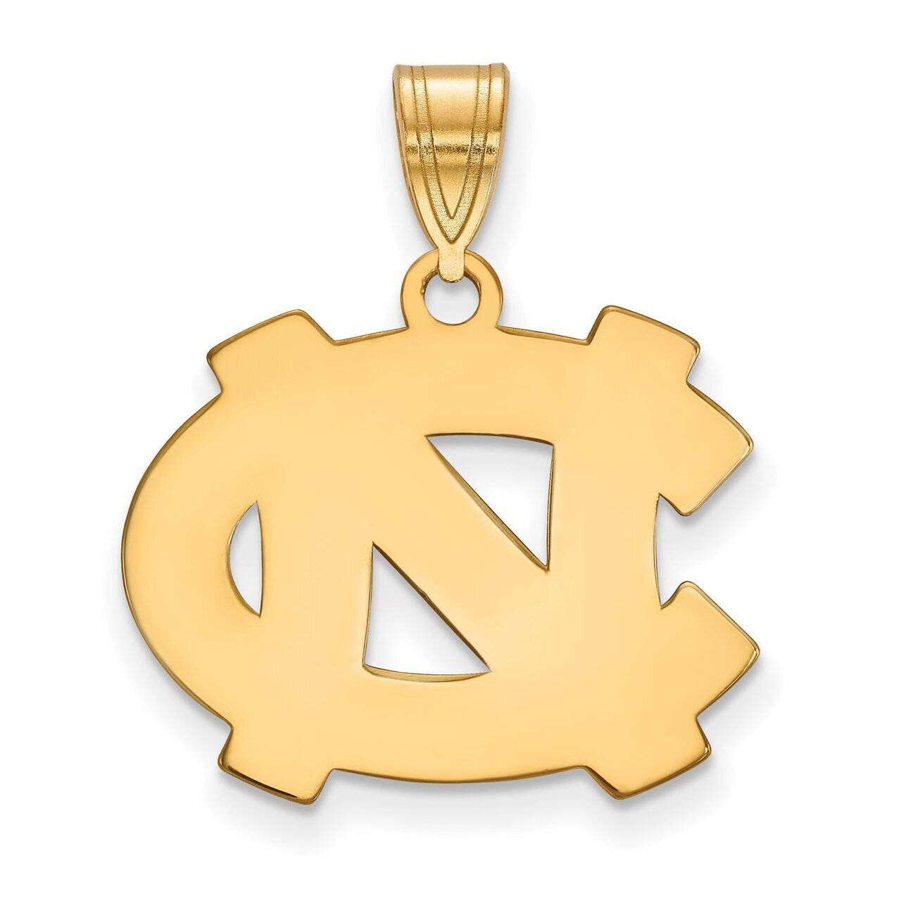 University of North Carolina Medium Pendant Gold-plated Silver GP003UNC, MPN: GP003UNC, 886774896960