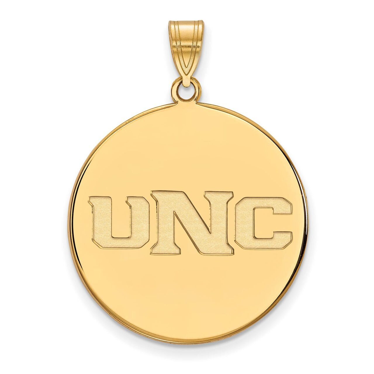 University of Northern Colorado x-Large Disc Pendant Gold-plated Silver GP003UNCO, MPN: GP003UNCO, …