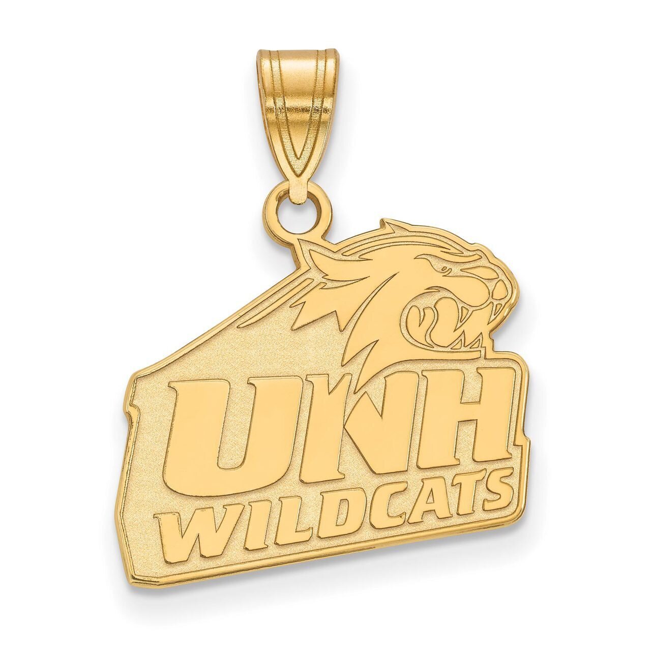 University of New Hampshire Medium Pendant Gold-plated Silver GP003UNH, MPN: GP003UNH, 886774897028