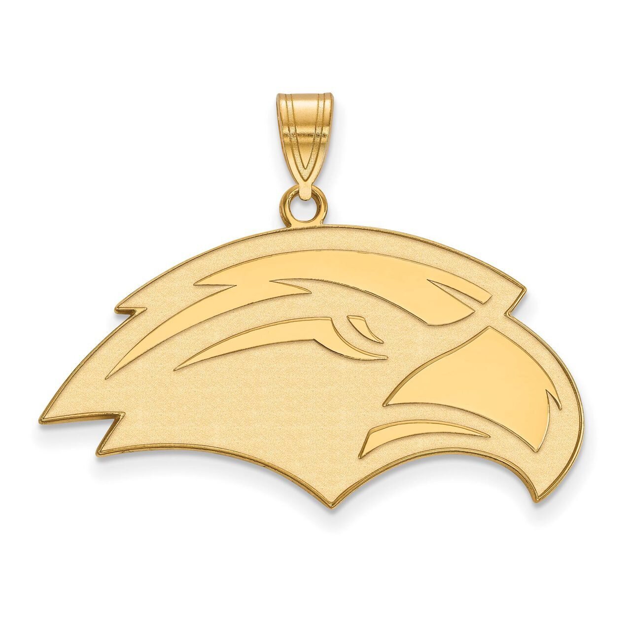 University of Southern Miss Large Pendant Gold-plated Silver GP003USM