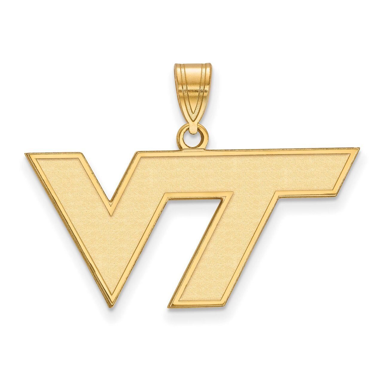 Virginia Tech Medium Pendant Gold-plated Silver GP003VTE