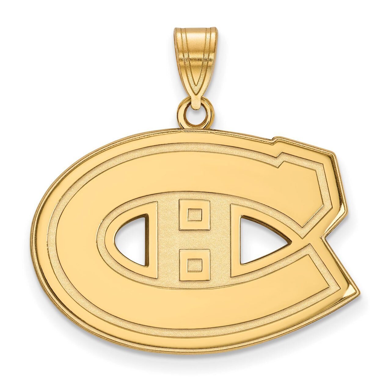 Montreal Canadiens Large Pendant Gold-plated Silver GP004CAN, MPN: GP004CAN, 886774741147