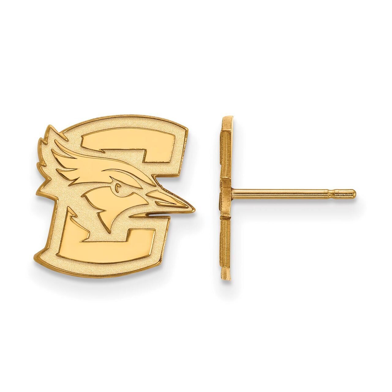 Creighton University Small Post Earring Gold-plated Silver GP004CRU
