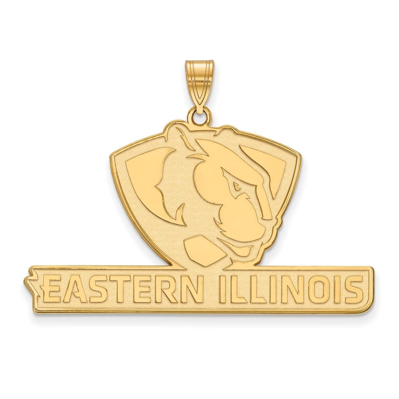 Eastern Illinois University x-Large Pendant Gold-plated Silver GP004EIU
