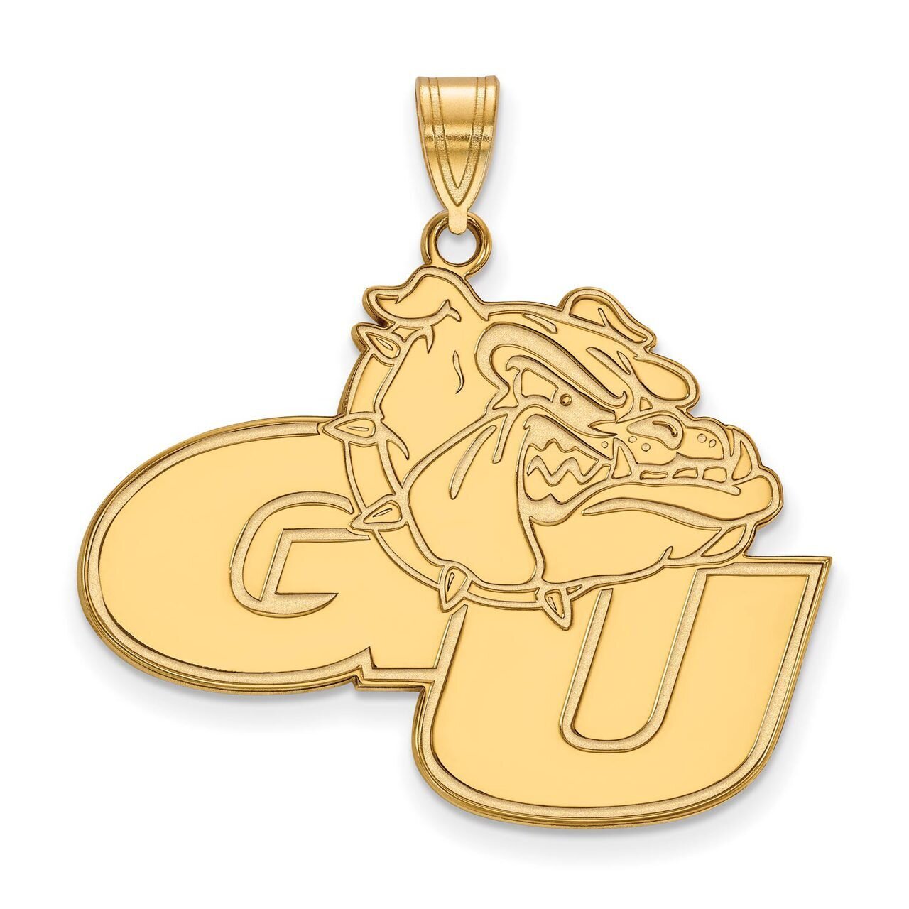 Gonzaga University x-Large Pendant Gold-plated Silver GP004GON