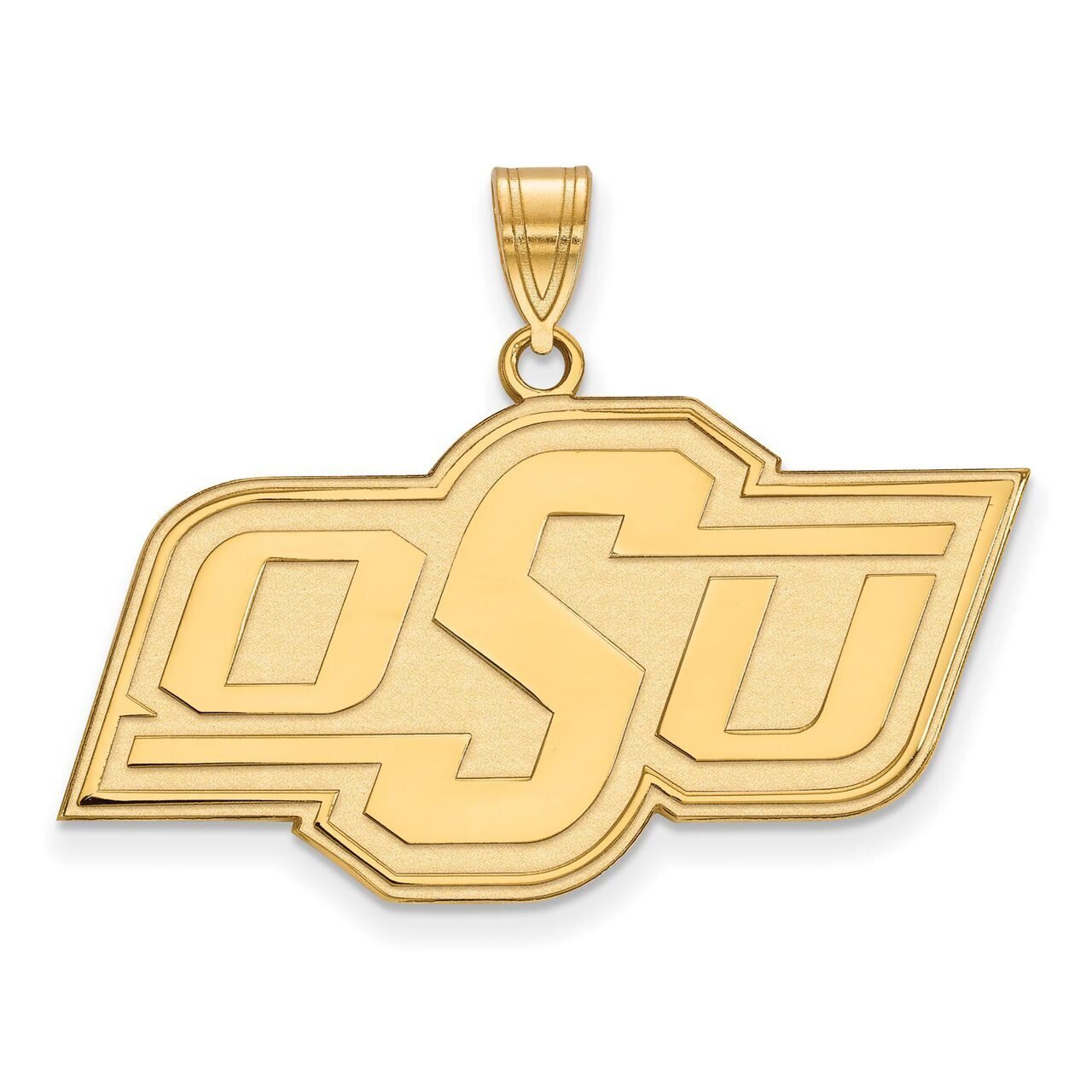 Oklahoma State University Large Pendant Gold-plated Silver GP004OKS, MPN: GP004OKS, 886774898612