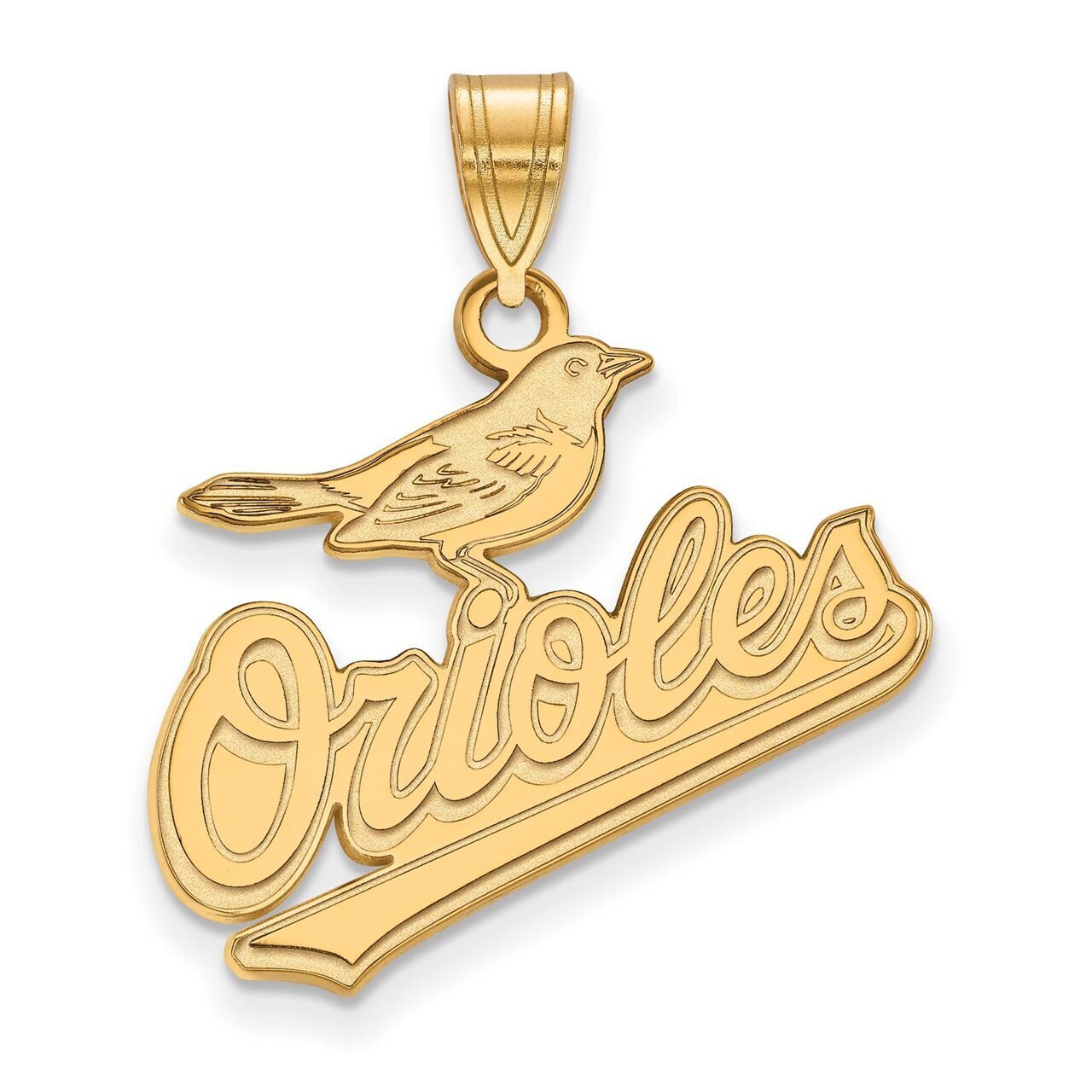 Baltimore Orioles Large Pendant Gold-plated Silver GP004ORI, MPN: GP004ORI, 886774898629