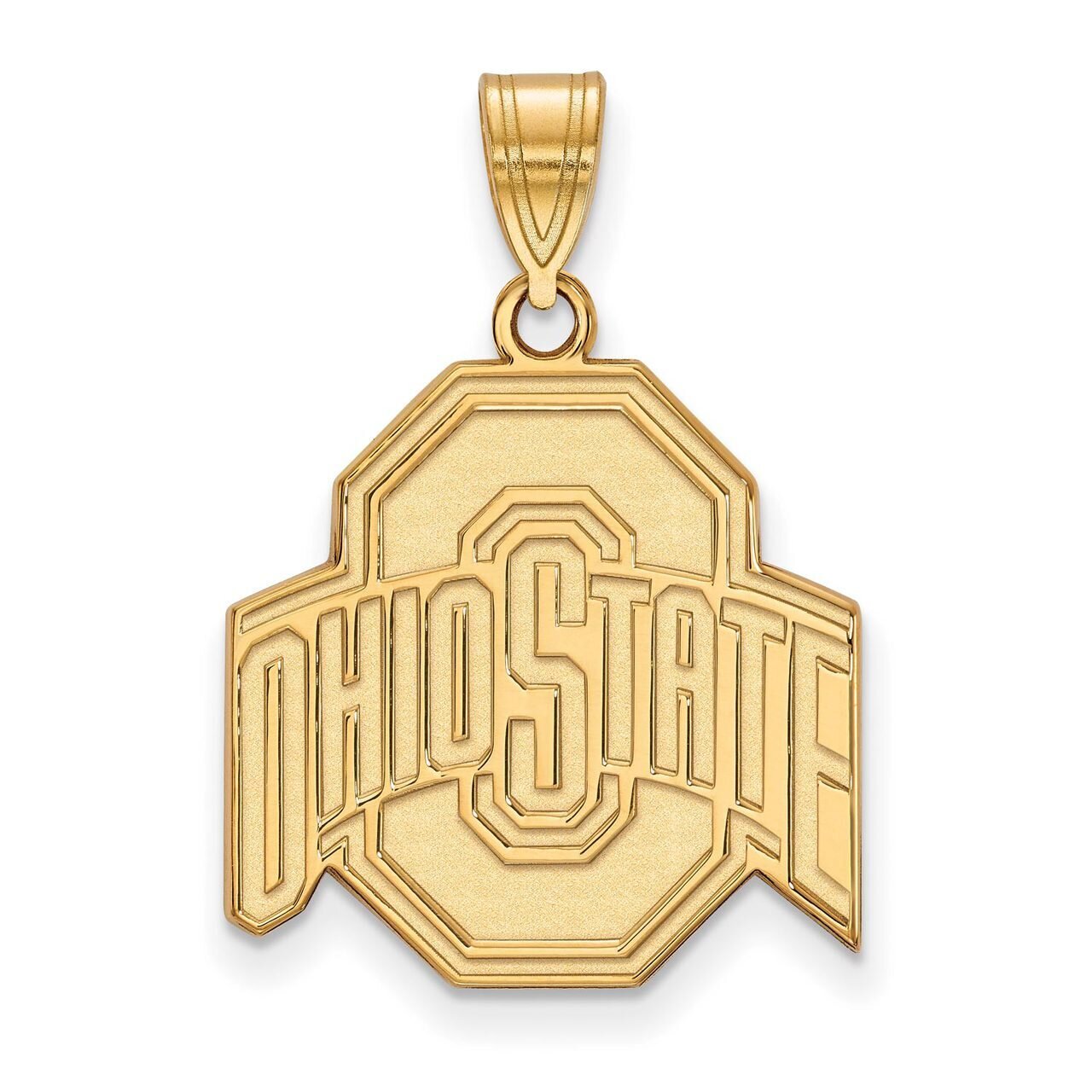 Ohio State University Large Pendant Gold-plated Silver GP004OSU